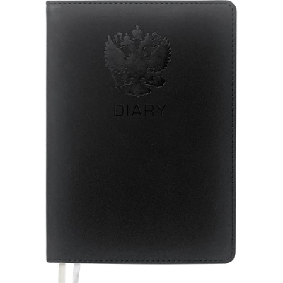 Фото Ежедневник А5 без дат deVENTE Emblem 320стр черный 2234404 от производителя, с доставкой по Хабаровску