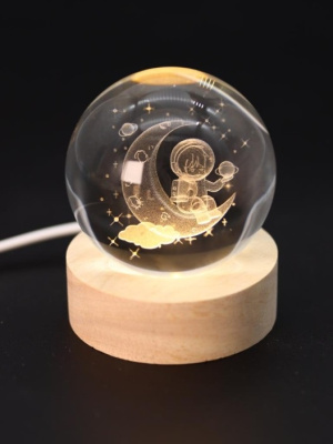 Ночник 3D iLikeGift Астронавт 987-0039