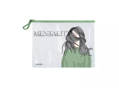 Фото Папка-конверт на молнии А4 (335x242мм) 280мкм deVENTE Mentality 3072316 от производителя, с доставкой по Хабаровску