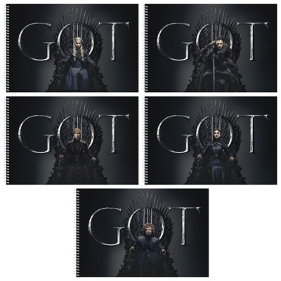 Фото Альбом для рисования А4 40л на гребне Игра престолов 40А4Всп 072769 от производителя, с доставкой по Хабаровску