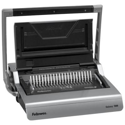 Фото Переплетчик Fellowes GALAXY на пластиковую пружину, сшивает до 500 лст., перфорирует 28 лст., шт от производителя, с доставкой по Хабаровску