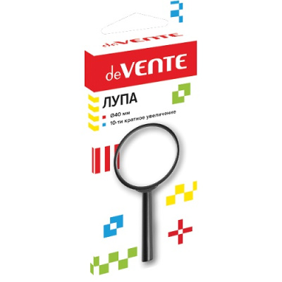 Фото Лупа 40мм 10-ти кратная deVENTE 4080300 от производителя, с доставкой по Хабаровску