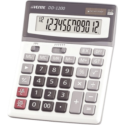 Фото Калькулятор deVENTE DD-1200 (12 разрядный) 4031337 от производителя, с доставкой по Хабаровску