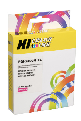 Картридж Hi-Black (PGI-2400XLM) для Canon MAXIFY iB4040/ МВ5040/ МВ5340, Magenta