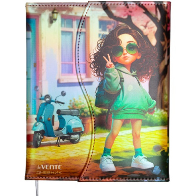 Фото Дневник школьный 1-11кл 48л А5 deVENTE Chic City Girls 2020672 от производителя, с доставкой по Хабаровску