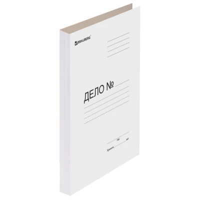 Фото Папка без скоросшивателя ДЕЛО 440г/м мелованный картон BRAUBERG 110928 от производителя, с доставкой по Хабаровску