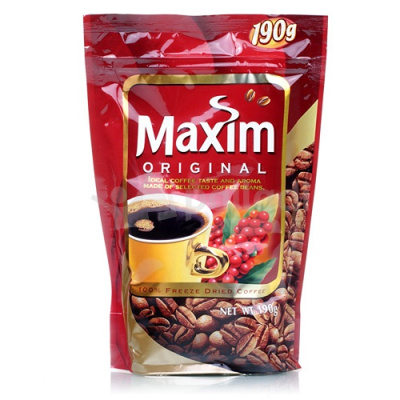 Кофе растворимый 190гр Maxim Original сублимированный