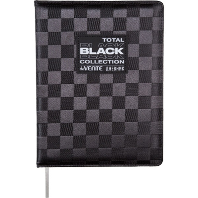 Фото Дневник школьный 1-11кл 48л А5 deVENTE TOTAL BLACK 2020441 от производителя, с доставкой по Хабаровску