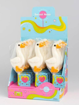 Карамель леденцовая на палочке Гусь 25г груша K-SN-IS08