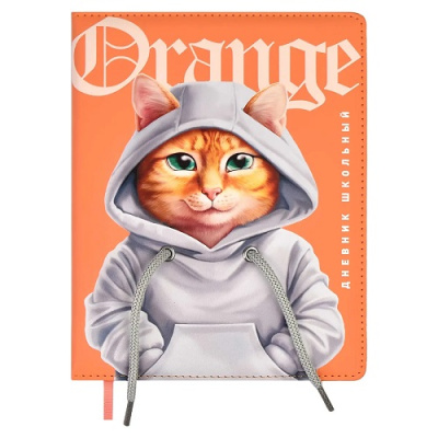 Фото Дневник школьный 1-11кл 48л А5 Феникс Кот 66403 от производителя, с доставкой по Хабаровску
