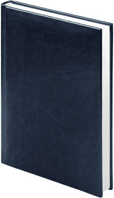 Фото Ежедневник недатированный Lamark Spring A5 темно-синий, 256 стр., искусственная кожа, ляссе, белый б от производителя, с доставкой по Хабаровску