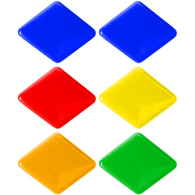 Фото Магнит для доски 3см 6шт deVENTE RHOMBS 6021307 от производителя, с доставкой по Хабаровску