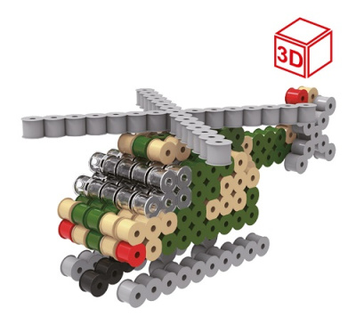 Фото Термомозайка Hobbius Вертолет 3D TLS-02 №09 от производителя, с доставкой по Хабаровску