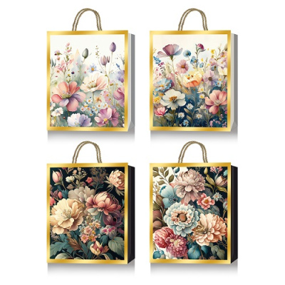 Фото Пакет подарочный 42х31х12см вертикальный deVENTE Flower Art 9041448 от производителя, с доставкой по Хабаровску