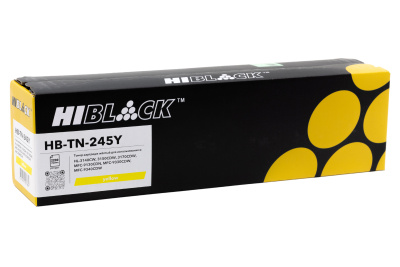 Тонер-картридж Hi-Black (HB-TN-245Y) для Brother HL-3140CW/3150CDW/3170CDW, Y, 2,2K