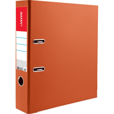 Фото Папка-регистратор 50мм PVC+PVC deVENTE оранжевая 3093207 от производителя, с доставкой по Хабаровску