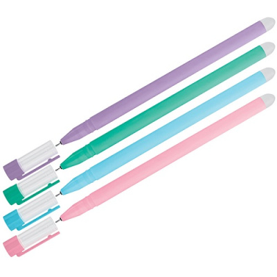 Фото Ручка гел 0,5 синяя Пиши-стирай игольчатый узел OfficeSpace Soda 282062  от производителя, с доставкой по Хабаровску