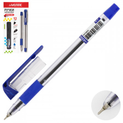 Фото Ручка шар 0,7 синяя с грипом игольчатый узел deVENTE Corsa 5073853 от производителя, с доставкой по Хабаровску