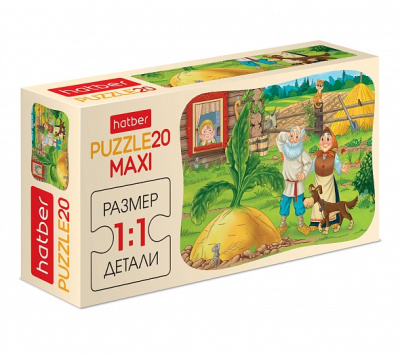 Фото Пазл 20эл MAXI Репка 20ПЗ5_18429 от производителя, с доставкой по Хабаровску