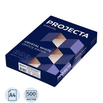  Бумага А4, В, 80г, 500л, 162%, PROJECTA Special - Заказать или купить в Хабаровске