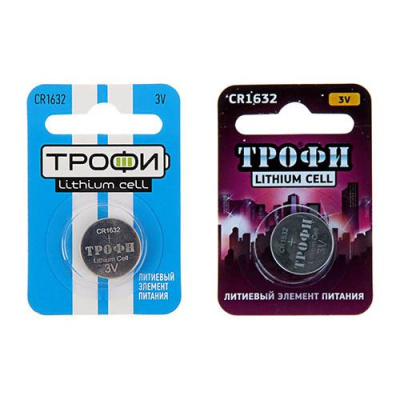 Фото Батарейка Трофи CR1632 1шт. от производителя, с доставкой по Хабаровску