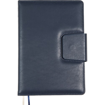 Фото Ежедневник А5 без дат deVENTE Norwich 272стр иск кожа поролон створка на магните синий 2234622 от производителя, с доставкой по Хабаровску