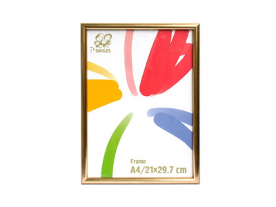 Фото Ф-рамка 21х30 пластик Радуга золото 111 от производителя, с доставкой по Хабаровску