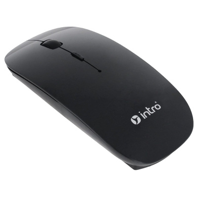 Фото Мышь беспроводная Intro MW650 черная от производителя, с доставкой по Хабаровску