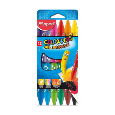 Фото Пастель масляная 12цв MAPED COLOR PEPS 864010 от производителя, с доставкой по Хабаровску