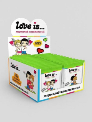 Жевательный мармелад Love is ЖуйМиксик Мята-Лимон-Лайм 770851