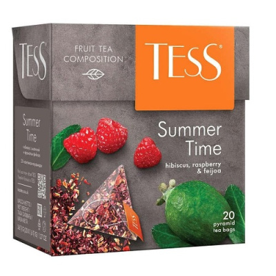 Чай черный 20п TESS Summer Time пирамидки