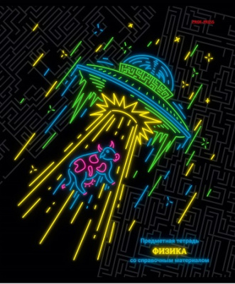 Фото Тетрадь 48л А5 клетка NEON Физика 48-9692 от производителя, с доставкой по Хабаровску