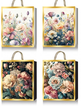 Фото Пакет подарочный 32х26х10см вертикальный deVENTE Flower Art 9041447 от производителя, с доставкой по Хабаровску