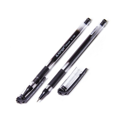 Фото Ручка шар 0,7 черная с грипом игольчатый узел Alingar AL1152 от производителя, с доставкой по Хабаровску