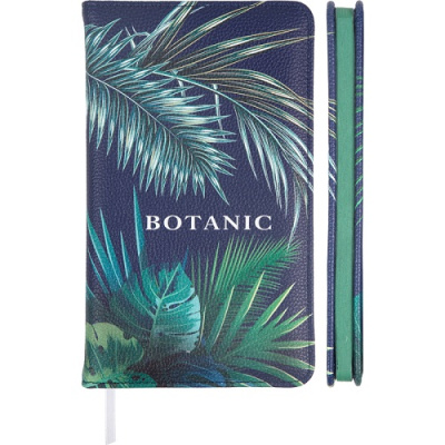 Фото Еженедельник-планинг карманный без дат deVENTE Botanic 160стр иск кожа темно-синий 2239550 от производителя, с доставкой по Хабаровску