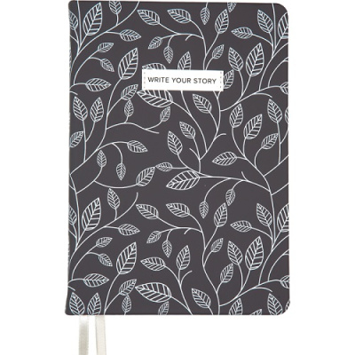 Фото Ежедневник А5 без дат deVENTE Lilian 320стр иск кожа аппликация серый 2334608 от производителя, с доставкой по Хабаровску