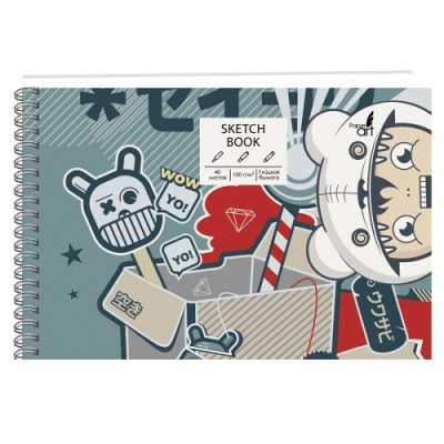 Фото Скетчбук 40л А5 на гребне Арт-объект ТС5404834 от производителя, с доставкой по Хабаровску