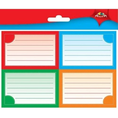 Фото Наклейки на тетради 8,8х5,5мм 12шт Апплика С3363 от производителя, с доставкой по Хабаровску