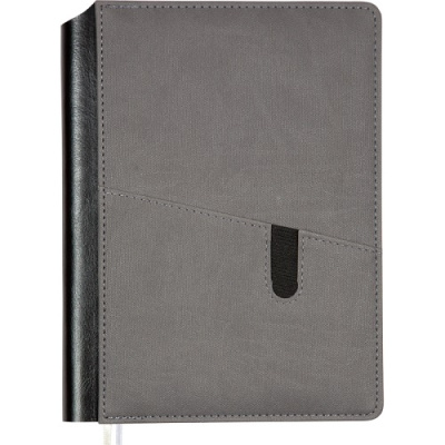 Фото Ежедневник А5 2026 deVENTE Brighton 336стр иск кожа  серый 2232673 от производителя, с доставкой по Хабаровску