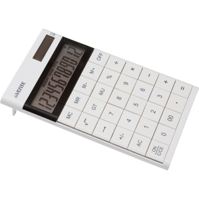 Фото Калькулятор deVENTE Q-5W (12 разрядный) белый 4031359 от производителя, с доставкой по Хабаровску