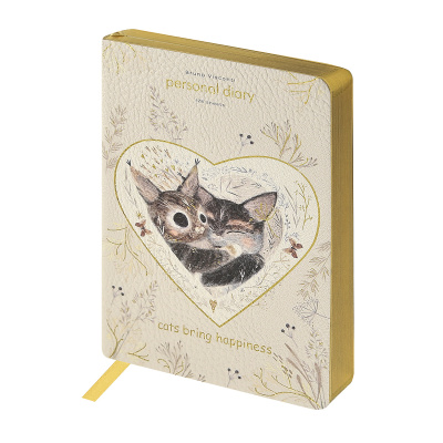 Фото Ежедневник А6+ без дат Bruno Visconti КОТИКИ ПРИНОСЯТ СЧАСТЬЕ 256стр 3-742/08  от производителя, с доставкой по Хабаровску