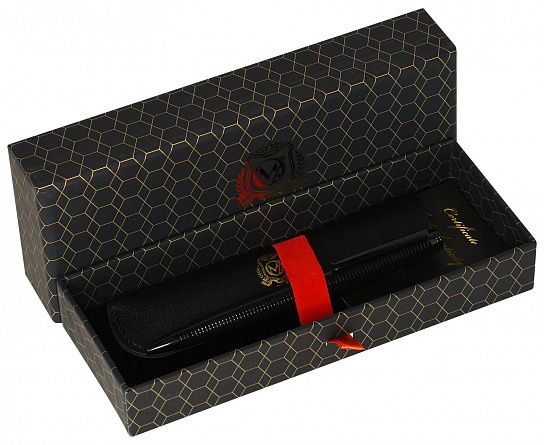 Фото Ручка шар  MANZONI Palmi корпус черный MAPB-GM от производителя, с доставкой по Хабаровску