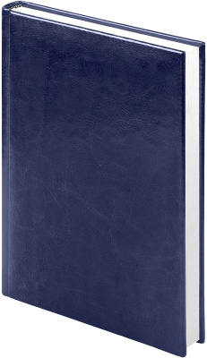 Фото Ежедневник недатированный Lamark Sigma A5 синий, 352 стр. искусственная кожа, ляссе, перфорация угла от производителя, с доставкой по Хабаровску
