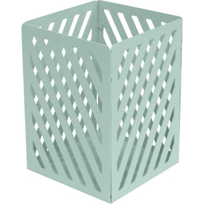 Фото Стакан для канц принадлежностей deVENTE квадратный металл пастель мятный 4104363 от производителя, с доставкой по Хабаровску