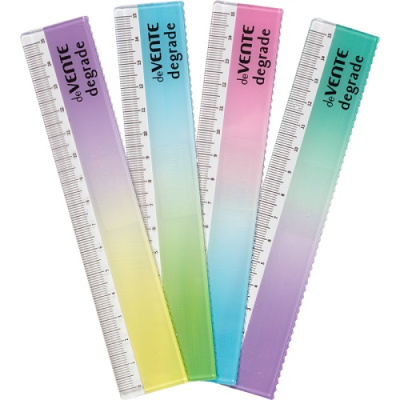 Фото Линейка 15см пластиковая deVENTE Degrade с волнистым краем 5091421 от производителя, с доставкой по Хабаровску