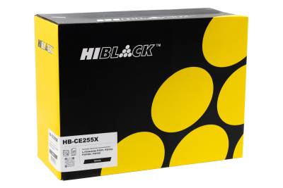 Картридж Hi-Black (HB-CE255X) для HP LJ P3015, 12,5K