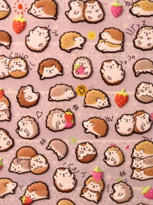 Фото Наклейки Hamsters 22,5х10см YT30 от производителя, с доставкой по Хабаровску