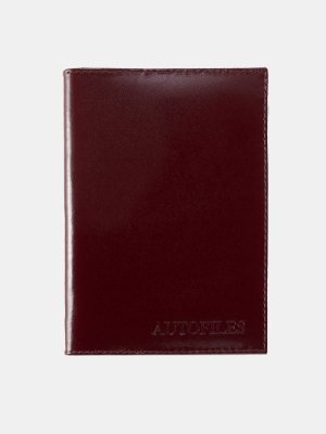 Фото Бумажник водителя кожа Bovio бордовый ОВД-202-1131 от производителя, с доставкой по Хабаровску