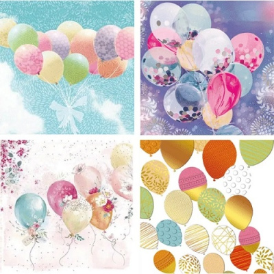 Фото Пакет подарочный 32х26х10см вертикальный deVENTE Balloons in the sky 9041243 от производителя, с доставкой по Хабаровску