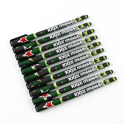 Фото Подарочная ручка шар 0,7 синяя 100% мужику 7138745 от производителя, с доставкой по Хабаровску